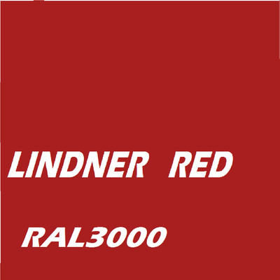 Lindner Rot RAL3000 Landmaschinen Emaille Glanz Pinsel oder Spray