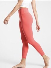 ATHLETA Transcend 7/8 Tight Coral Petal M 8/10 NWT Retail 99