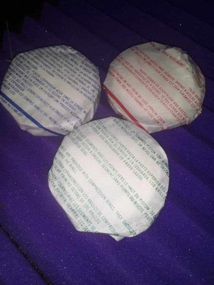 TOP LINE 4 PIECE PISTON SET PA H-11 .040 ! BRAND NEW! - Image 4 of 4