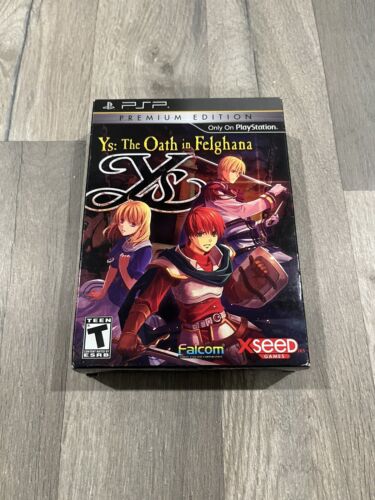 Ys: The Oath in Felghana PSP Premium Edition, CIB (Complete) - Picture 1 of 9