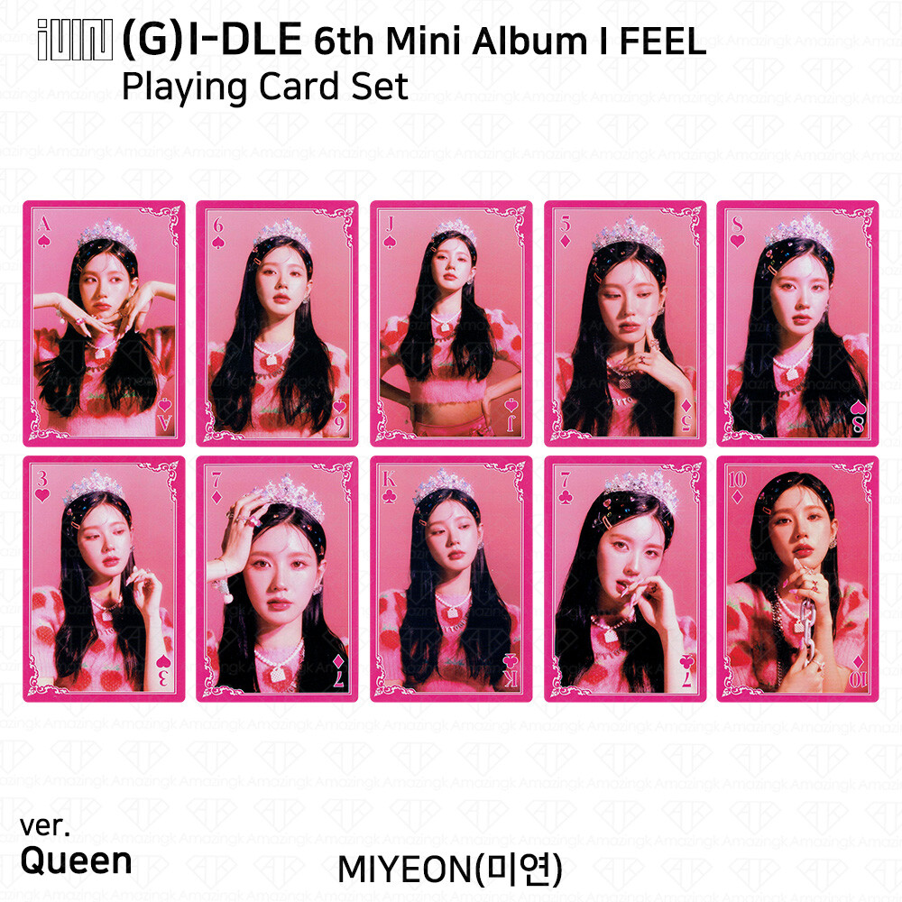 G)I-DLE G-IDLE 6th Mini Album I Feel Queen Ver Each Member