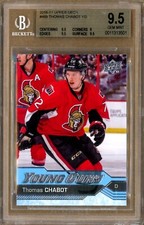 2016-17 Upper Deck Young Guns #488 Thomas Chabot RC (G) - BGS 9.5 GEM MINT