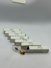 lot of 7 Petite 3 watt CANDELABRA BASE Electric Flicker Bulb Candelabra