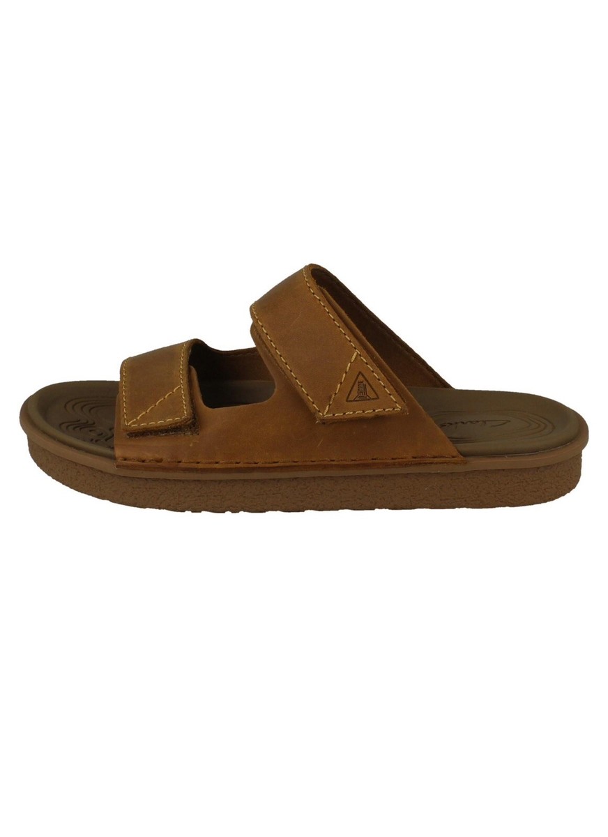 Clarks Men's Hapsford Cove Sandals Mens Clarks Hook And Loop