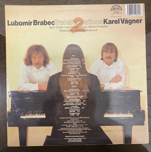 Vinyl Record - Lubomír Brabec, Karel Vágner – Transformations II, 1991's - Picture 4 of 11