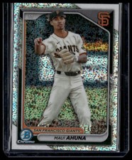 2024 Bowman #BCP-26 Maui Ahuna Chrome Prospects Speckle Refractors #/299