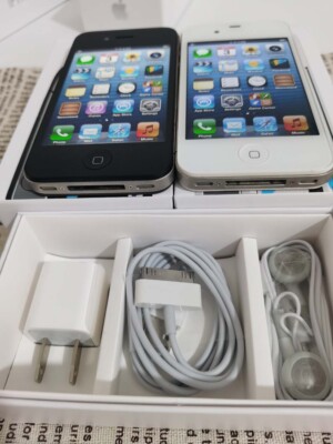 unlocked) Apple iPhone 4s - IOS6 - 64GB - Smartphone Good Outer
