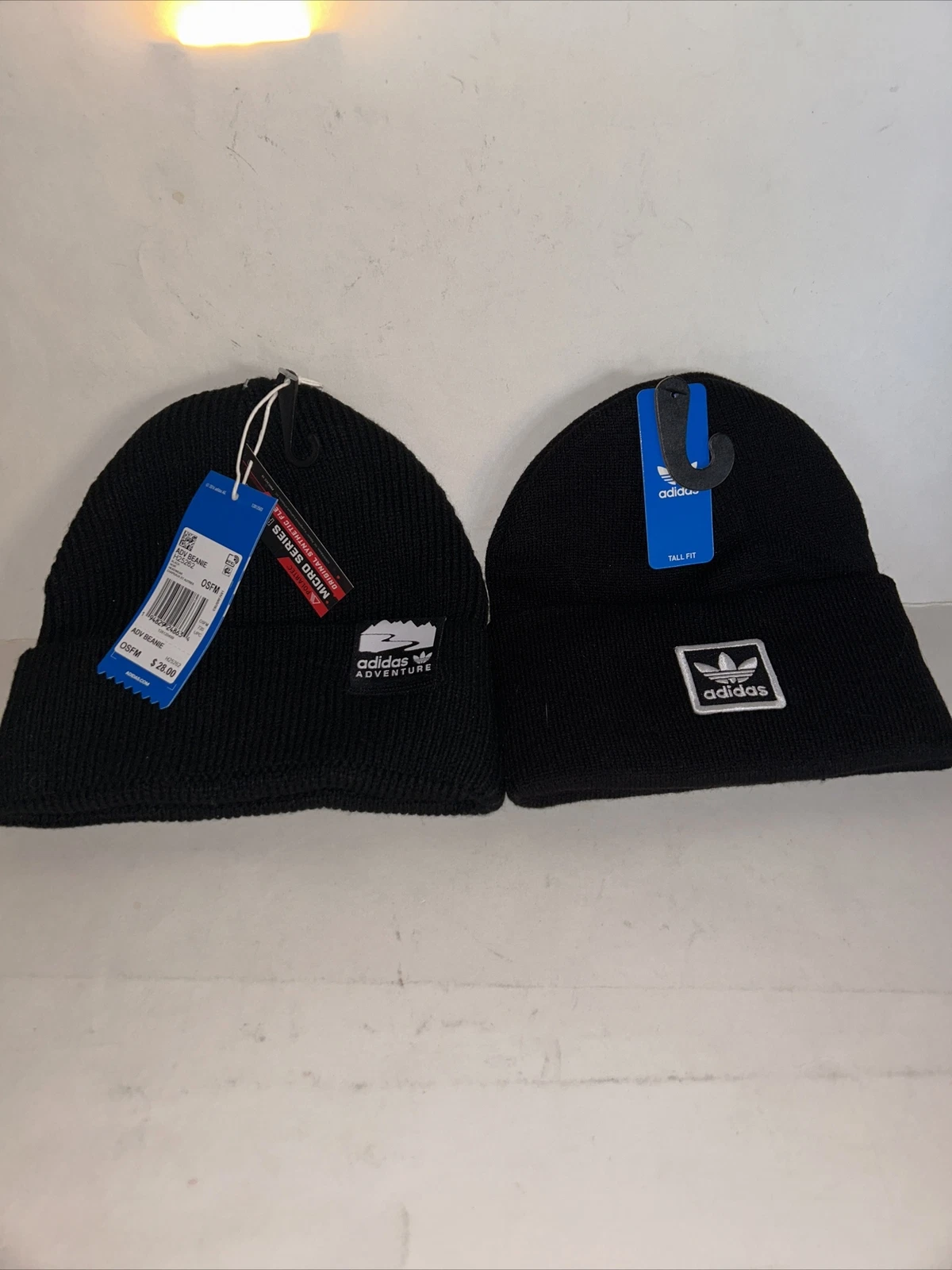 Two Adidas Beanie Hats (10051)
