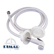 KIT DOCCETTA DOCCIA CON NICCHIA E TUBO 2,5/4 MT  - BARCA GOMMONE NAUTICA CAMPER