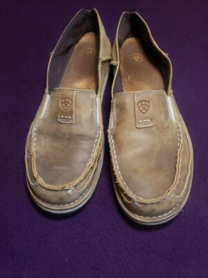 Ariat Womens Size 10B Mens 9 Leather Cruiser Casual Slip On  display picture 1