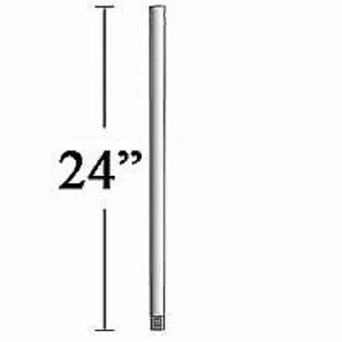 MinkaAire MA DR524-BN 24" Ceiling Fan Downrod For 11 Ft Ceilings, Brushed Nickel - Picture 1 of 2
