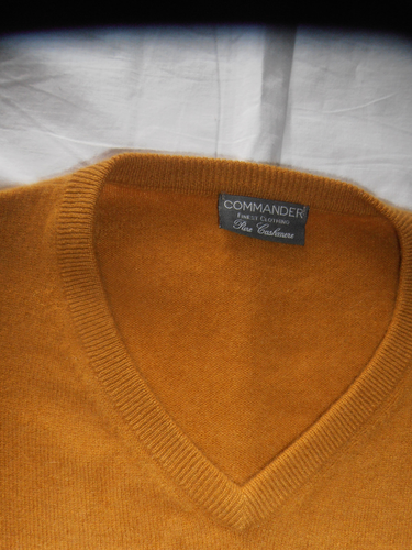 Commander Kaschmir Pullover Größe 58 (3xXL) - Bild 2 von 2