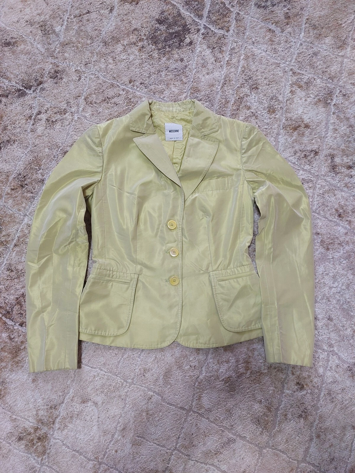 Giacca donna Moschino blazer economico e pulcino 100% originale