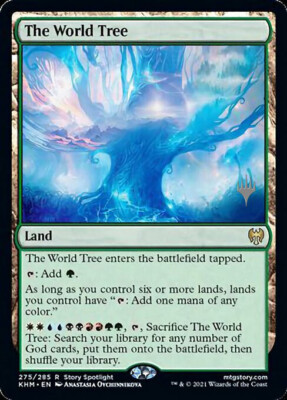 MTG THE WORLD TREE EXC - DER BAUM DER WELT - KHM PP - MAGIC