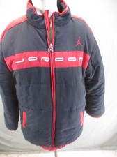 Jordan Size XL Boys Multicolor Full Zip Stand Collar Pocket Insulated Jacket 310