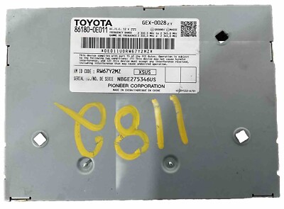 エムン　1014 TOYOTA 86180-0E011 Radio Control Unit GEX-0028zt - Free