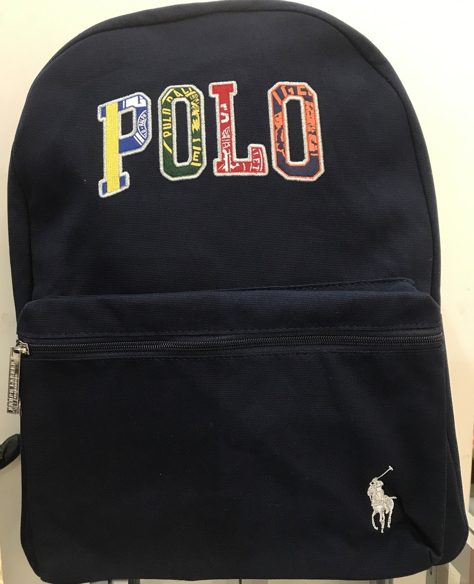 Ralph Lauren ヴィンテージ　ネイビー リュック Polo Ralph Lauren Childrenswear リュック ベア ラージ バック