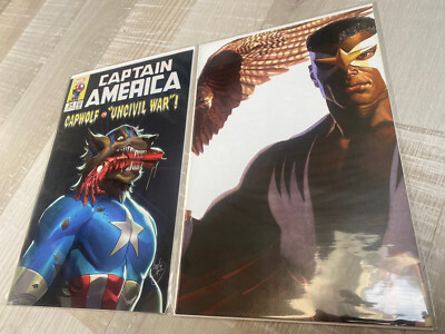 Captain America #24 Capwolf + Alex Ross Falcon Variant 2020 Marvel US Comics
