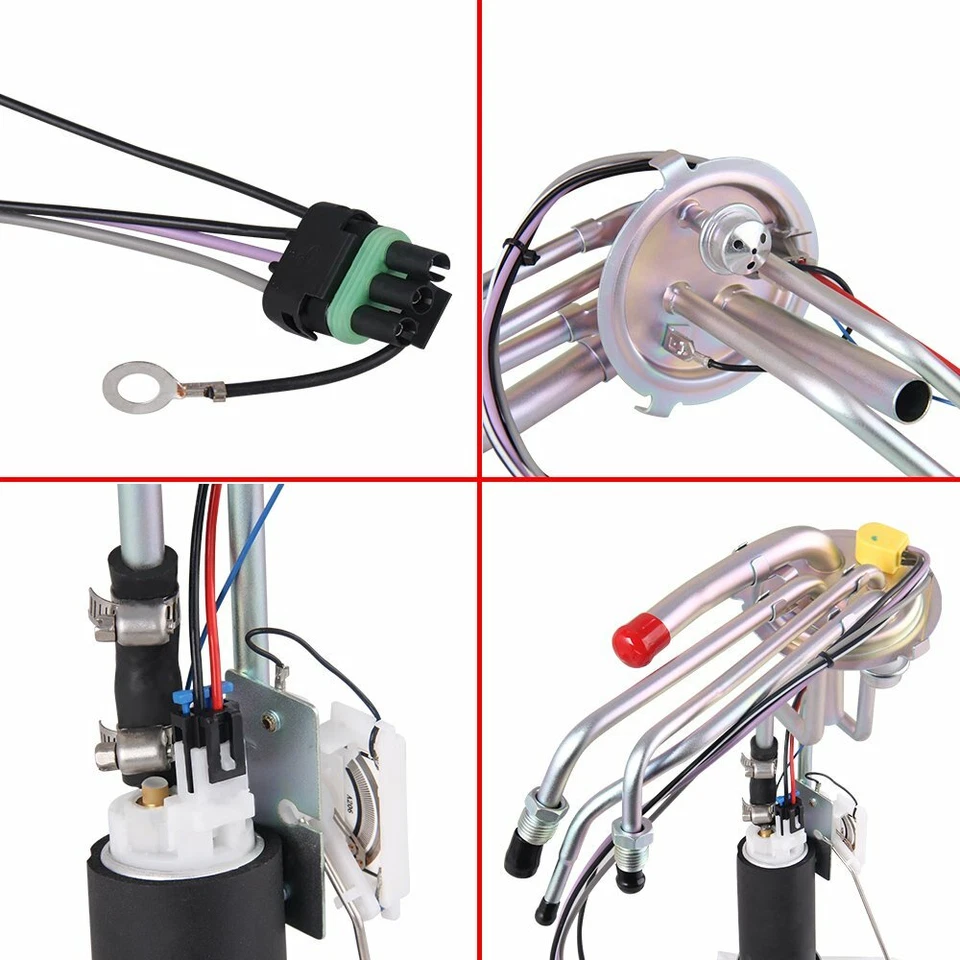 Conjunto de bomba de combustible eléctrica para Chevy GMC C/K 1500 2500 3500 4,3-5,7-7,4 L 88-95 Foto 3 de 4