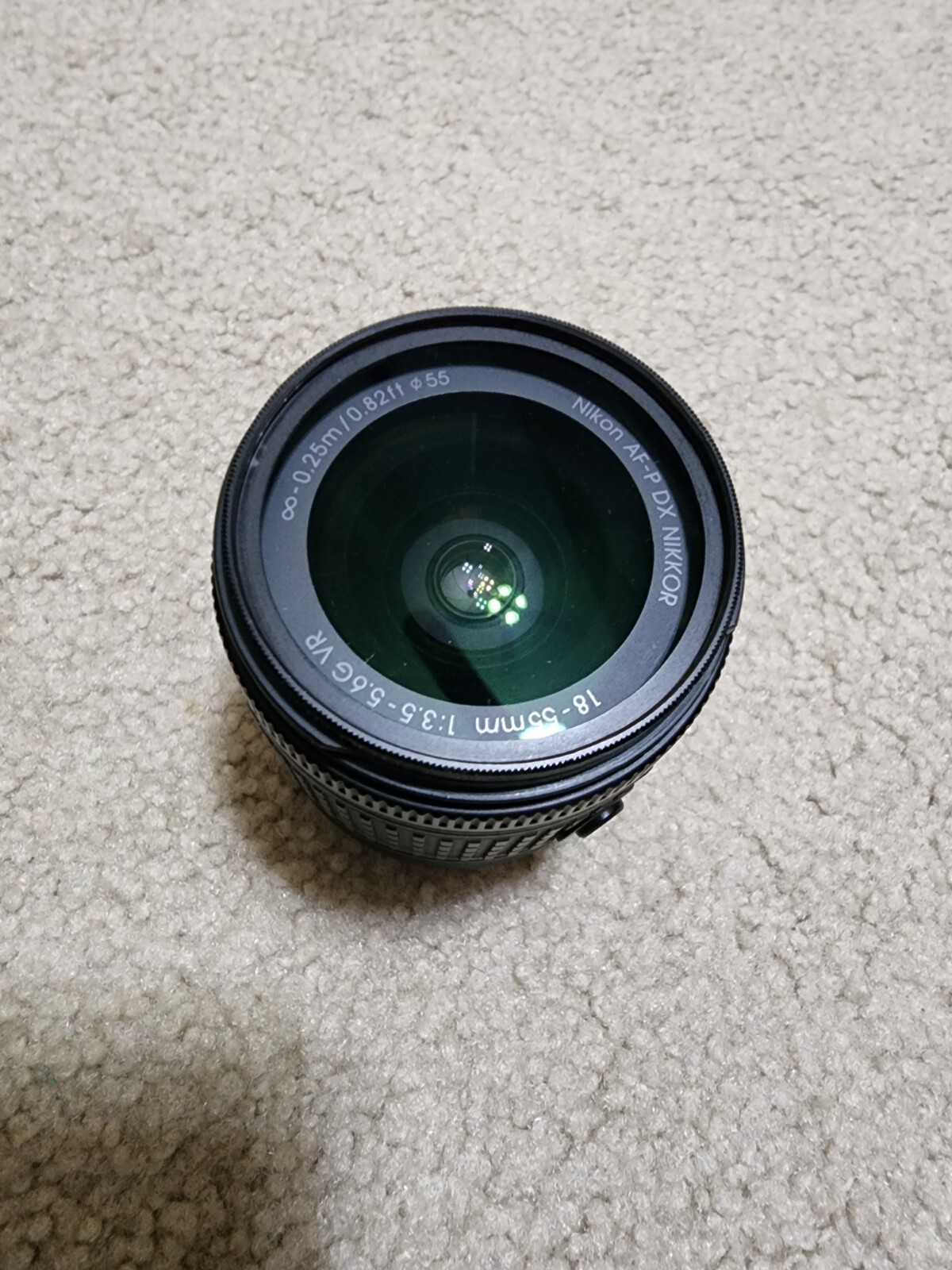 Nikon D5600 with 70300mm, 1855mm, 50mm lens, batteries, remote, and