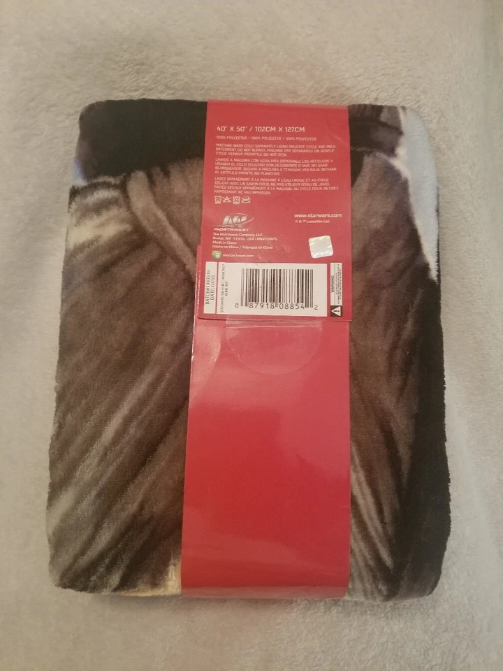 NUEVO STAR WARS EL DESPERTAR DE LA FUERZA REY TIRO SUAVE SEDOSO 40 X 50 PULGADAS B1 Foto 2 de 4