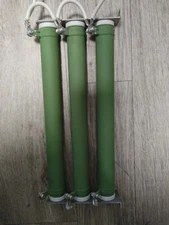 3 pcs 8.2k Ohm 200w Fixed Type Ceramic Tubular Wire Wound Resistor Free Shipping