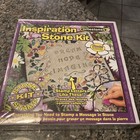 Milestones Inspiration Stone Stamping Kit Crafting New Sealed!