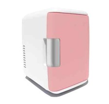 Vanity Planet VNT02106 Outlines - Skincare Fridge, White/Pink