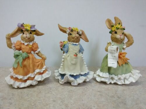 Trois filles lapins de Pâques - Photo 1 sur 6