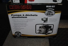 Brand New Red Lion 6RLAG-2LST - 1078 lpm  3"Semi-Trash Water Pump 
