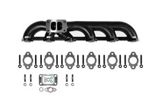 5.9l Upgraded High Flow Ceramic Coated Exhaust Manifold 03-07 Dodge Ram Cummins