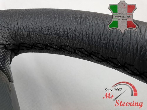 FUR ACURA RL 09-12 SCHWARZ LEDER-LENKRADABDECKUNG, SCHWARZ 2 STIT - Picture 11 of 12