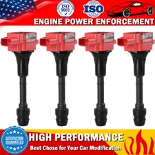 4Pcs New Ignition Coil Pack For Nissan for Altima Sentra 2002-2006 L4 2.5L UF350
