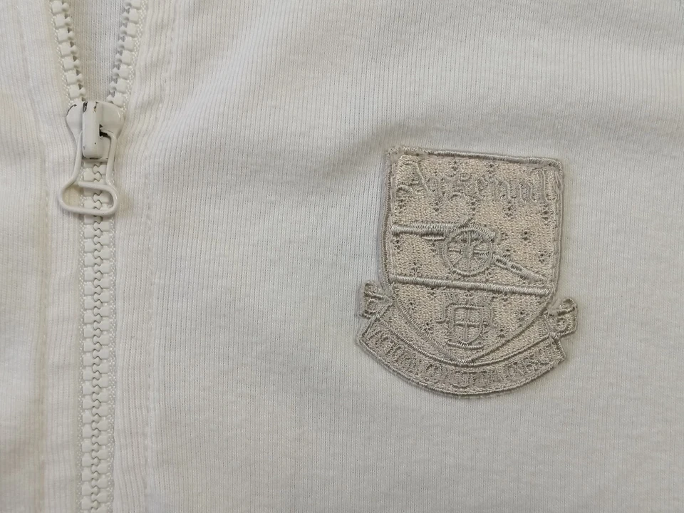 Arsenal Años 90 Mujer Vintage Entrenamiento Fútbol Cremallera Chaqueta Talla S Foto 4 de 4