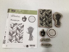 Stampin Up Truly Grateful rubber stamps