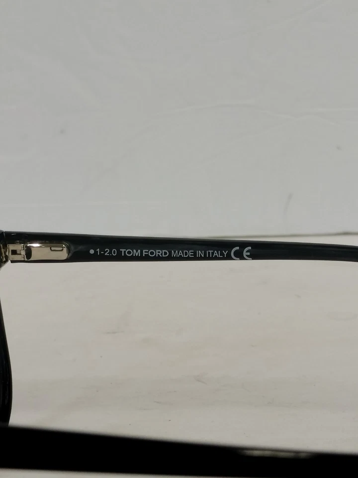 Óculos Tom Ford TF511 001 armação preta 51mm designer autêntico masculino - Imagem 2 de 4