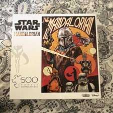Buffalo Star Wars The Mandalorian 500-Piece Interlocking Cardboard Puzzle
