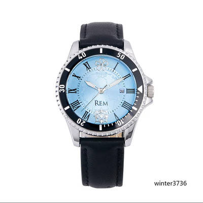 Re:ZERO - Starting Life in Another World Anime Peripheral Rem Theme Quartz Watch