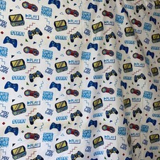 Sábana bajera gamer “64x96” Gameboy Play Station Nintendo decoración habitación sala de juegos SH2