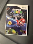 Super Mario Galaxy (Nintendo Wii, 2011) COMPLETE disk/case/manual Original Rare