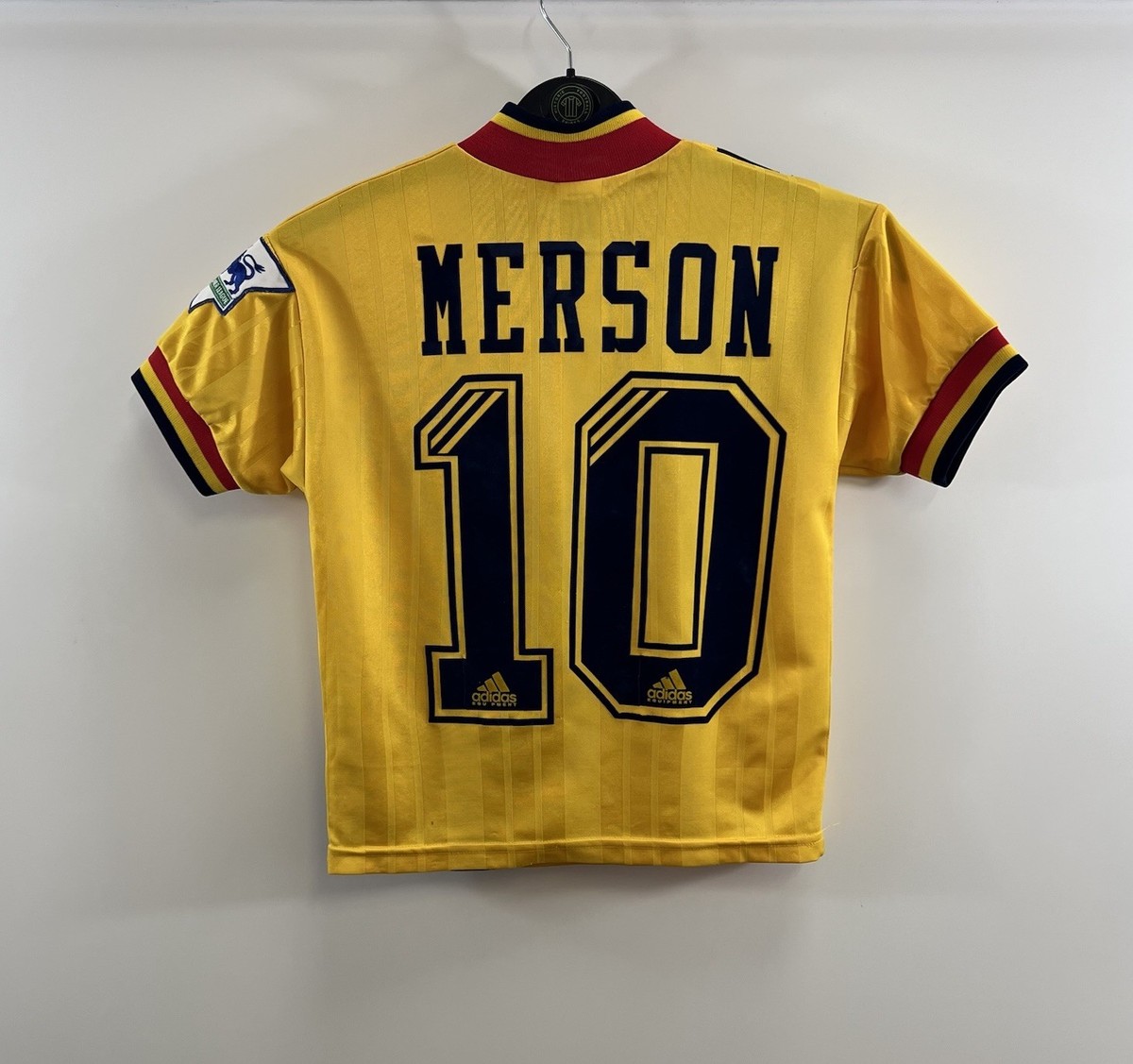 Arsenal Merson 10 Away Football Shirt 1993/94 Children's Small