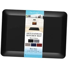 4/5 Inch Thick Kitchen Mat - Cushioned Anti Fatigue Mats for Kitchen Floor - 