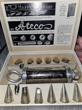 Ateco Icing Set Vintage Pastry Cake Decorator...