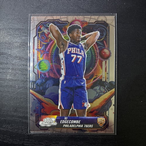 2025-26 Topps Chrome Cosmic - VJ Edgecombe #PRP-18 Propulsion (RC) 76ers