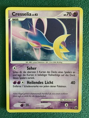 Pokémon Cresselia D&P Majestätischer Morgen 2/100 Holo Deutsch