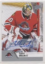 2020-21 Upper Deck AHL Auto Collin Delia #52 Auto 07pz