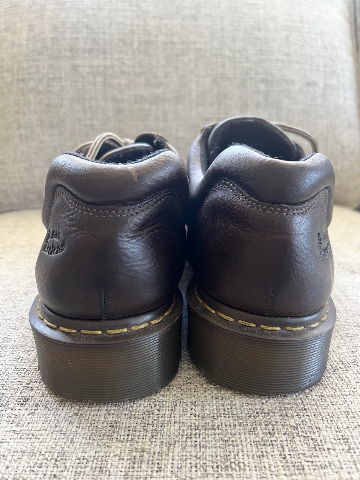 SAOLA Scarpe Oxford Dr Martens 10940 suola grossa marrone uomo 13 M Y2K grunge goth