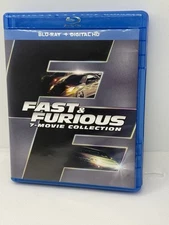Fast & Furious 7 Movie Set Blue-Ray Action Fun Cars Bonus Edition Binge Ready