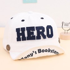 Summer Baby Baseball Cap Letter Cotton Baby Boy Cap Adjustable Children Girls.