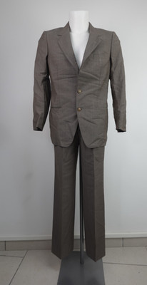 YVES SAINT LAURENT YSL ANZUG JACKE HOSE HERREN GR 46 MAN SUIT WOLLE MOHAIR